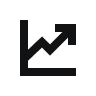 Graph diagram icon