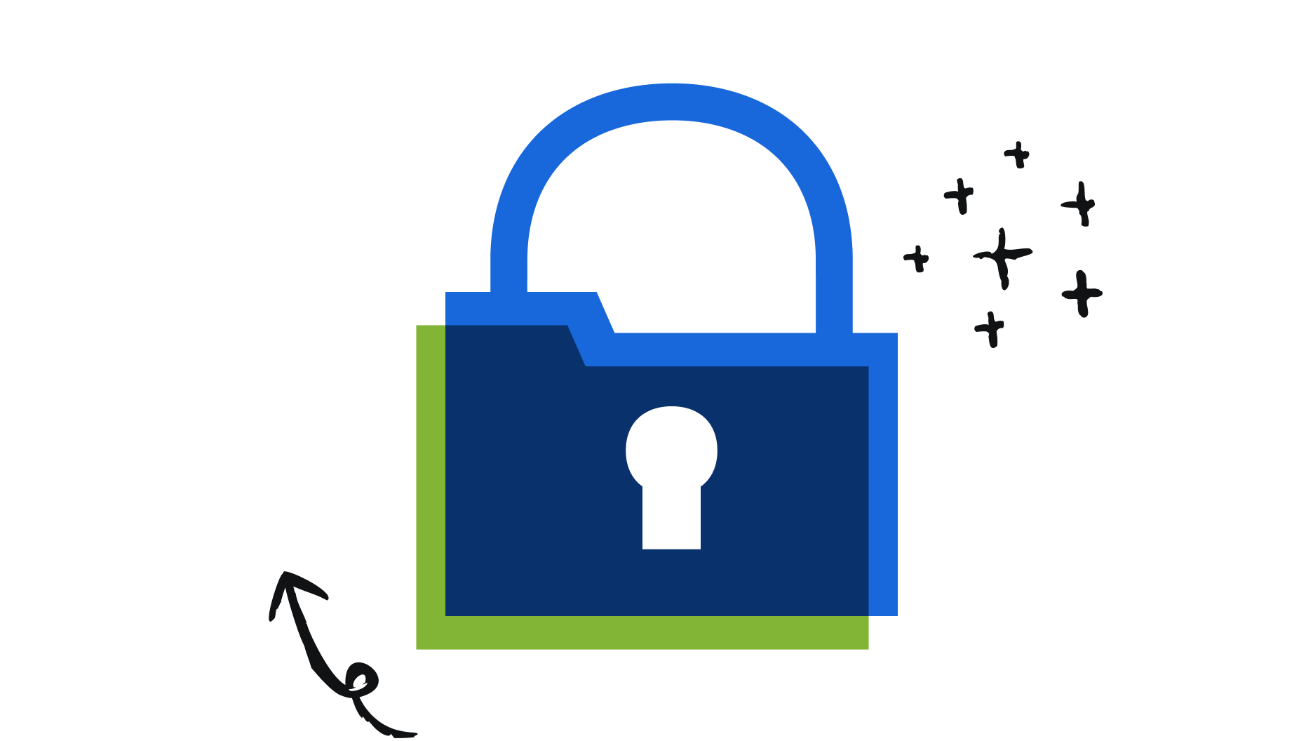 Lock illo.